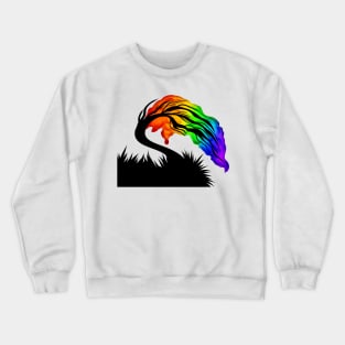 Rainbow Dream Tree Crewneck Sweatshirt